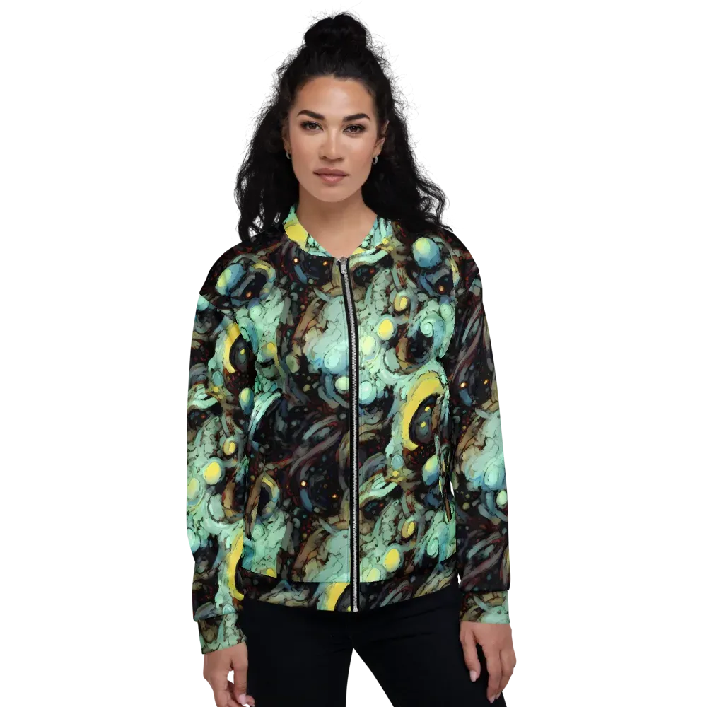 Cavern of Light on Bomber Jacket — Front