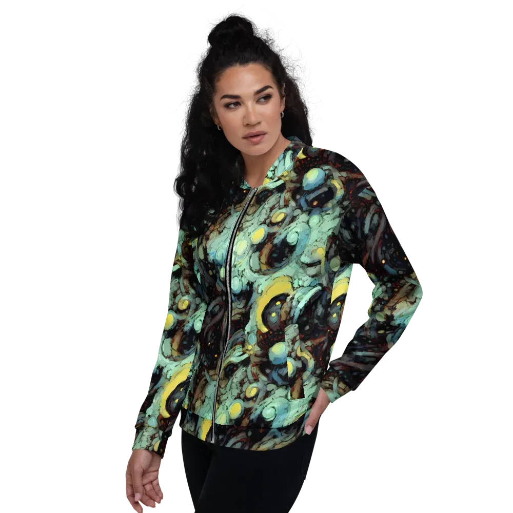 Cavern of Light on Bomber Jacket — Left