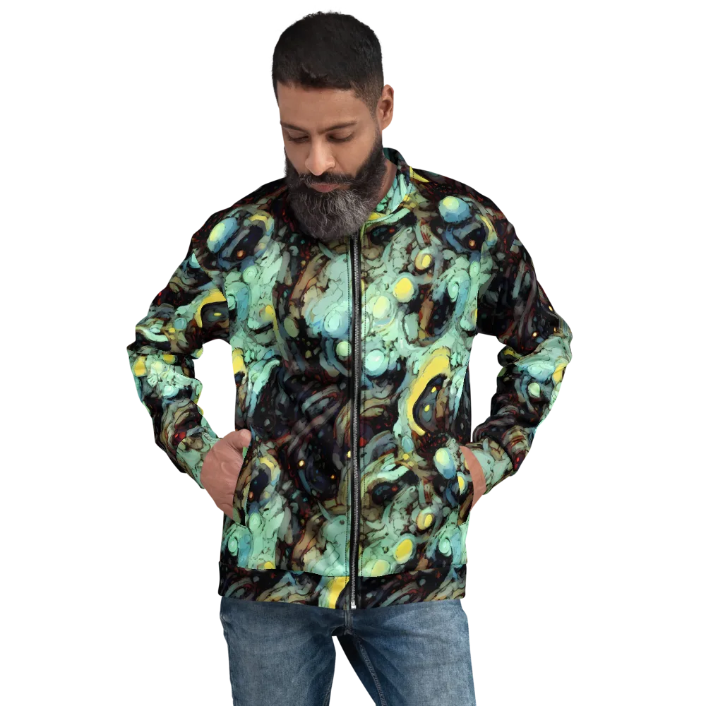 Cavern of Light on Bomber Jacket — Front