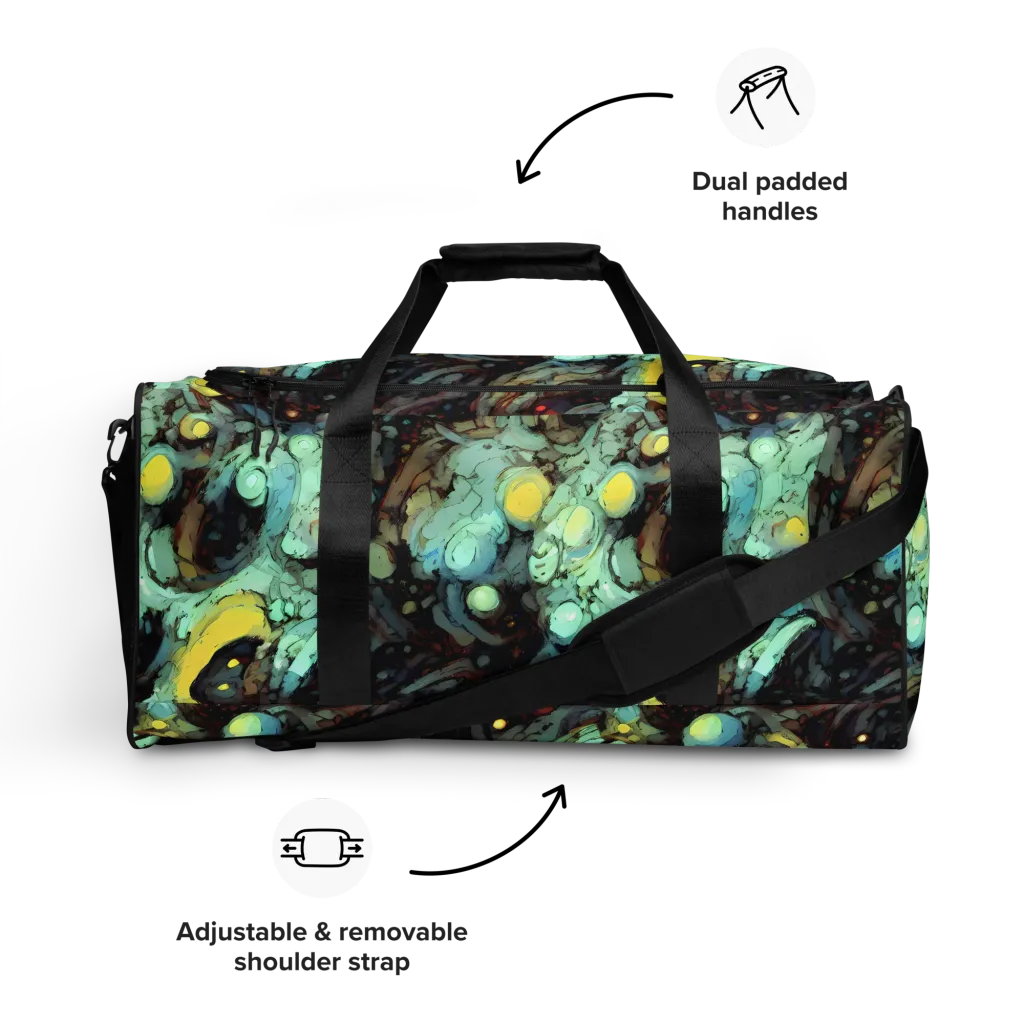 Cavern of Light on Duffle Bag — Front