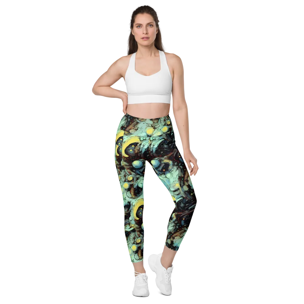 Cavern of Light on Leggings with Pockets — Front