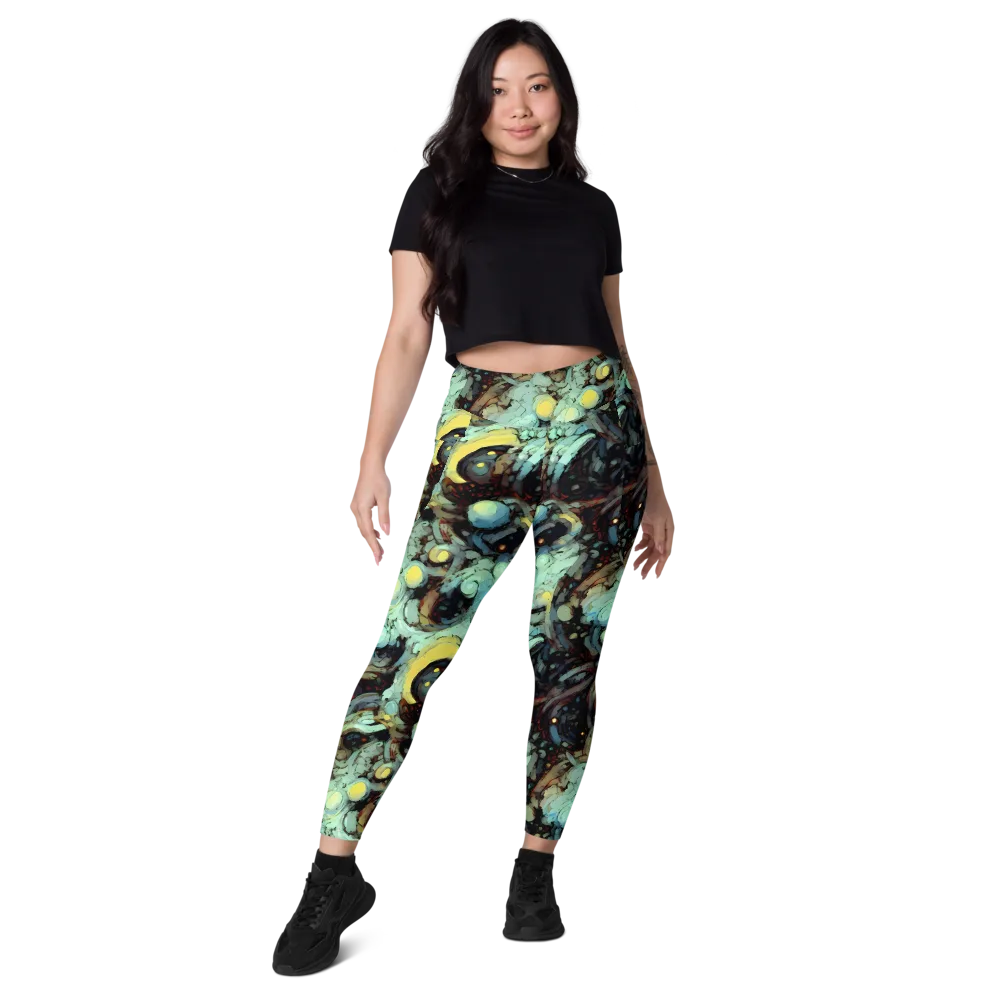 Cavern of Light on Leggings with Pockets — Front