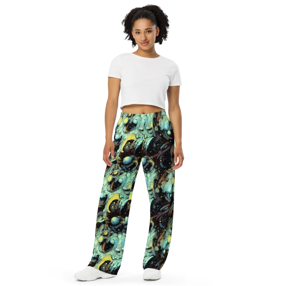 Cavern of Light on Wide-Leg Pants — Front
