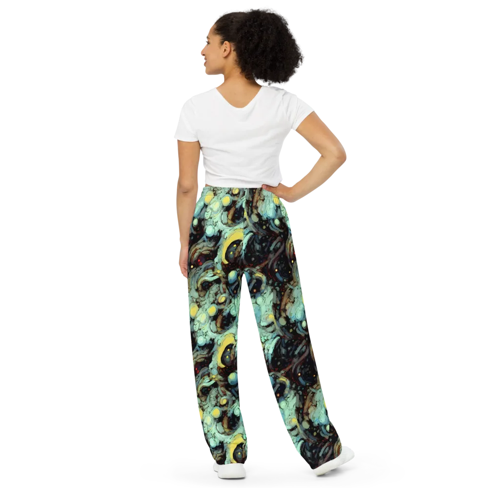 Cavern of Light on Wide-Leg Pants — Back
