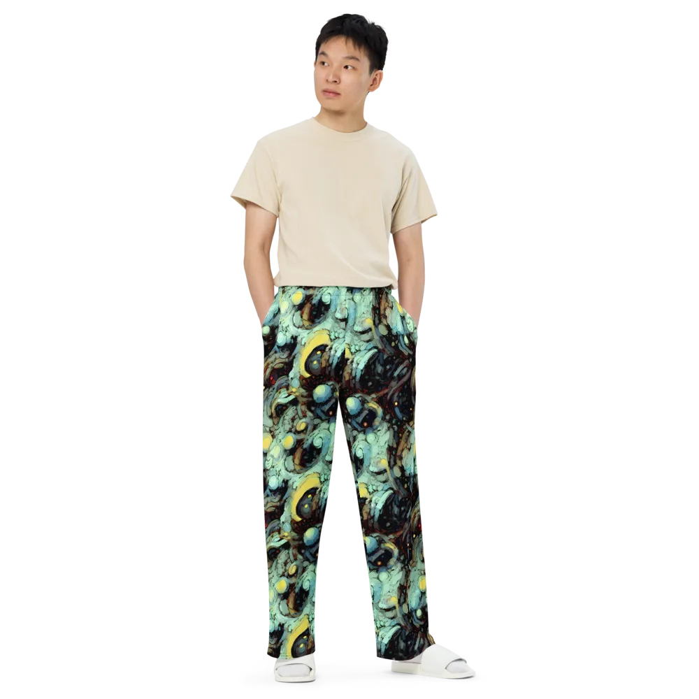 Cavern of Light on Wide-Leg Pants — Front