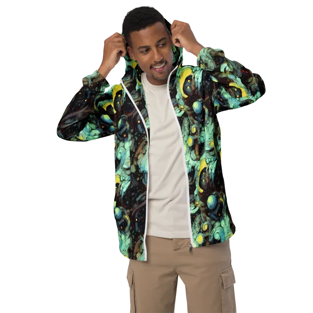 Cavern of Light on Men's Windbreaker — Front