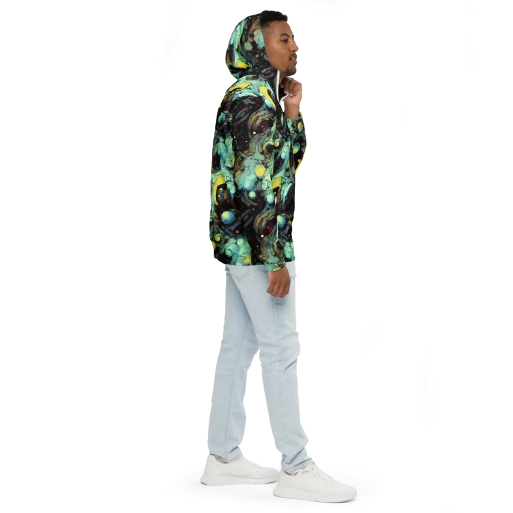 Cavern of Light on Men's Windbreaker — Right