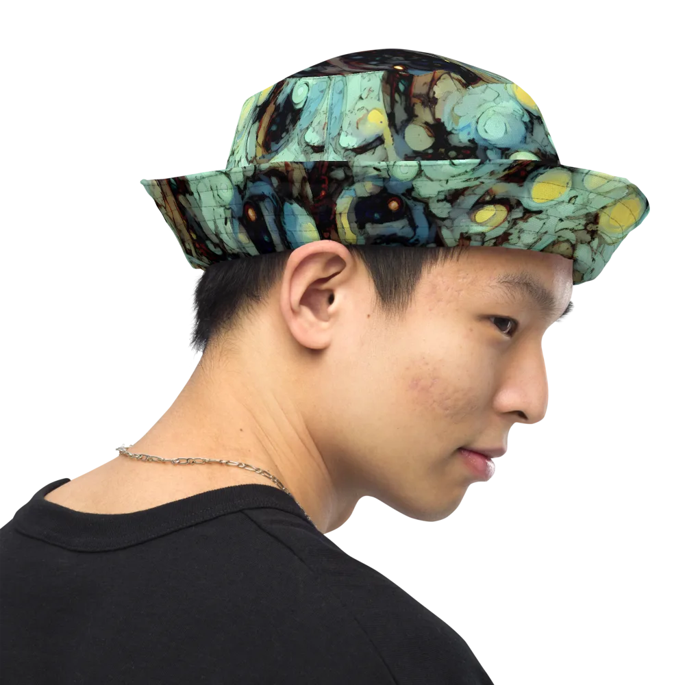 Cavern of Light on Reversible Bucket Hat — Right Outside