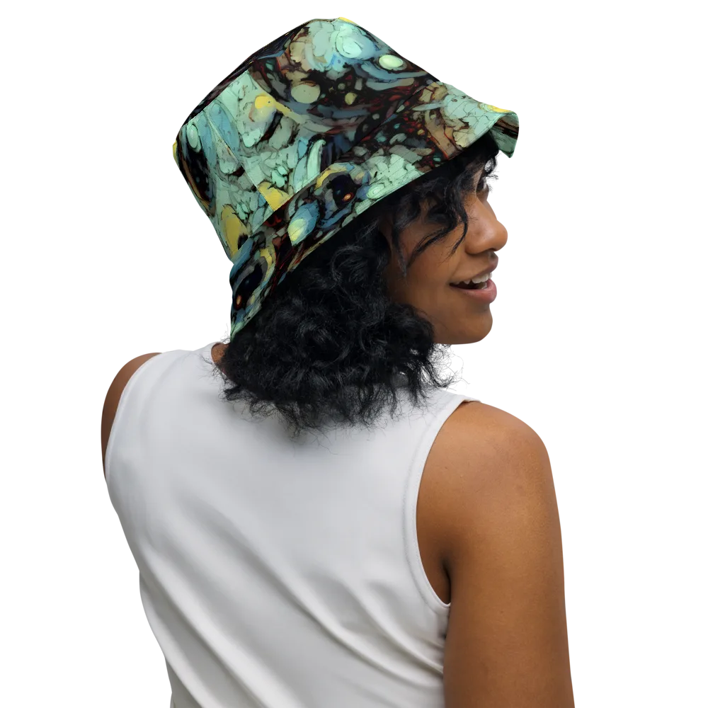 Cavern of Light on Reversible Bucket Hat — Right Outside