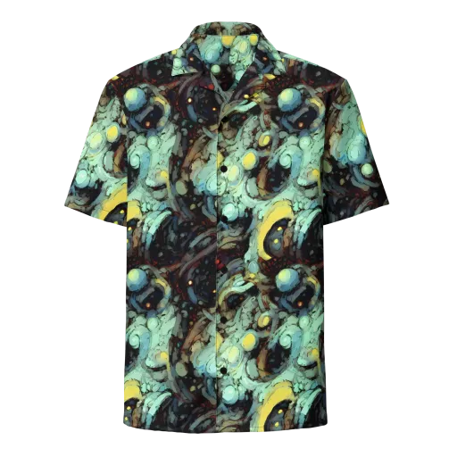 Cavern of Light on a Button Shirt