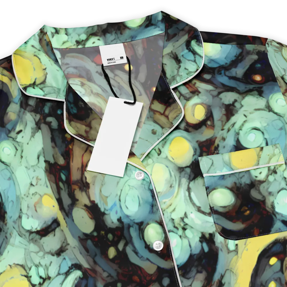Cavern of Light on Women's Short Sleeve Pajama Top — Product details