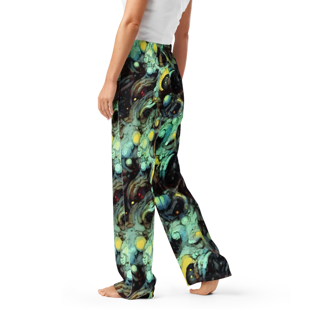Cavern of Light on Women's Pajama Pants — Left