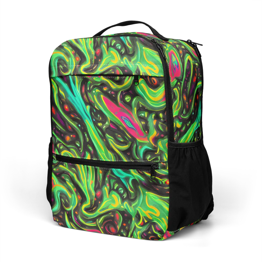 Luminous Ooze on Utility Backpack — Left Front