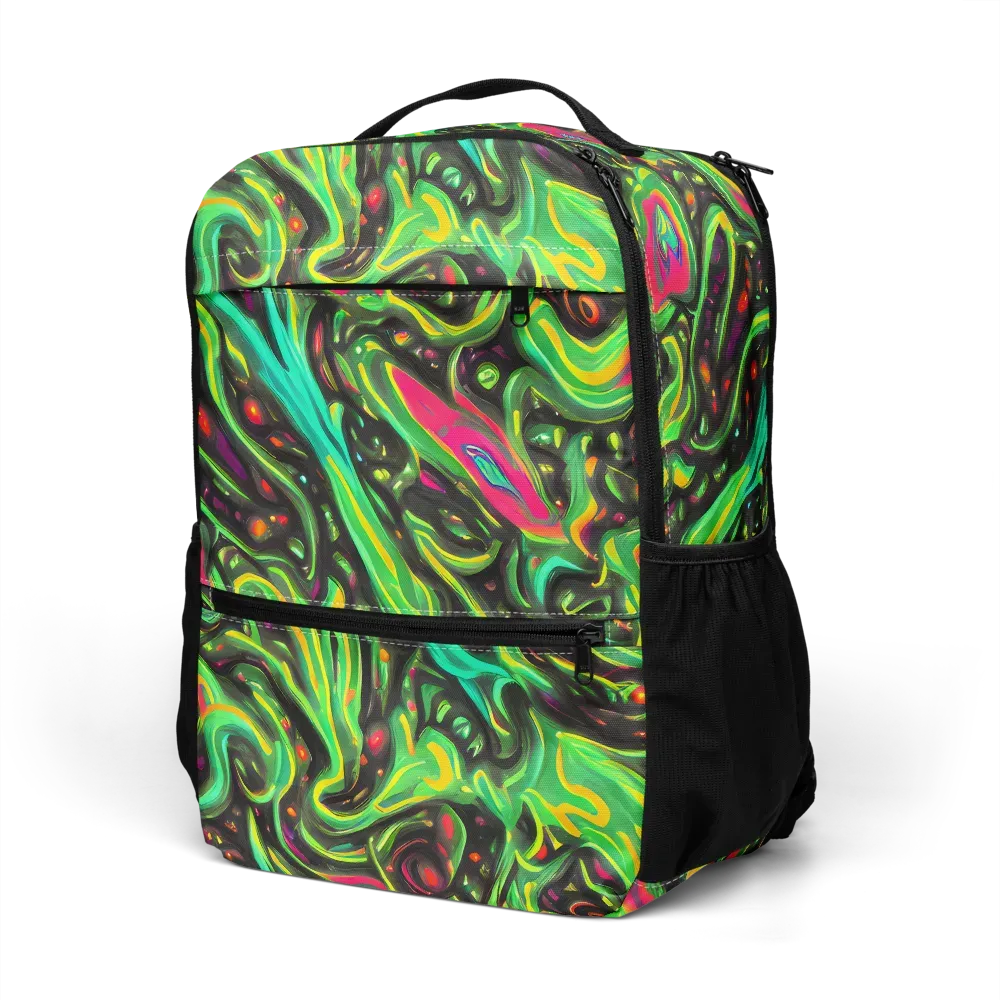 Luminous Ooze on Utility Backpack — Left Front