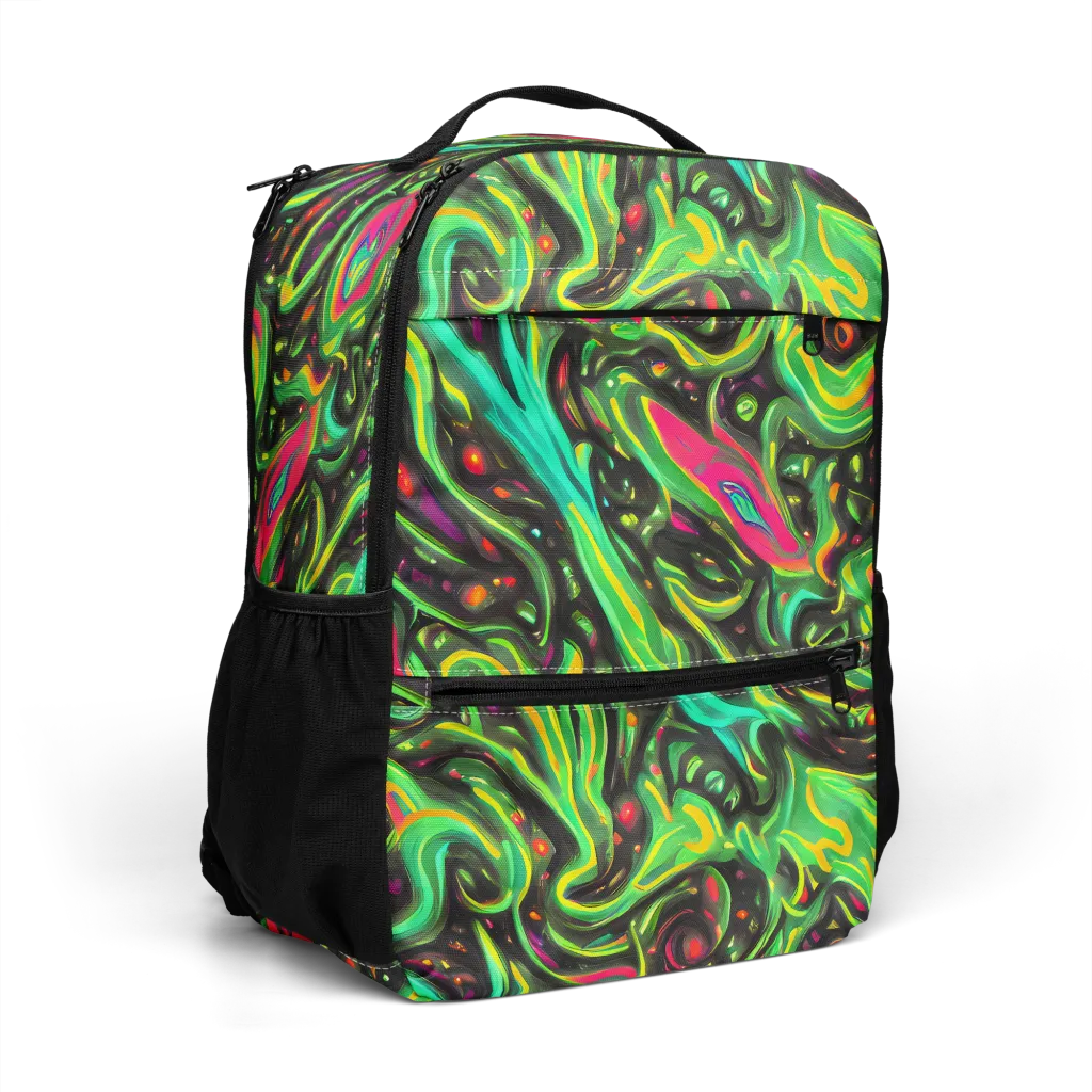 Luminous Ooze on Utility Backpack — Right Front