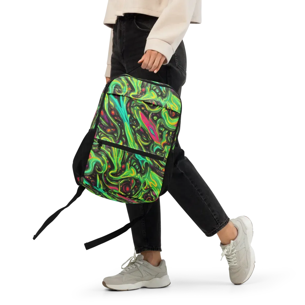 Luminous Ooze on Utility Backpack — Front