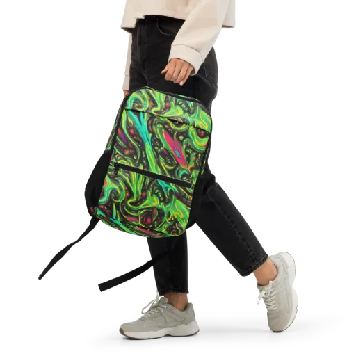 Luminous Ooze on a Utility Backpack