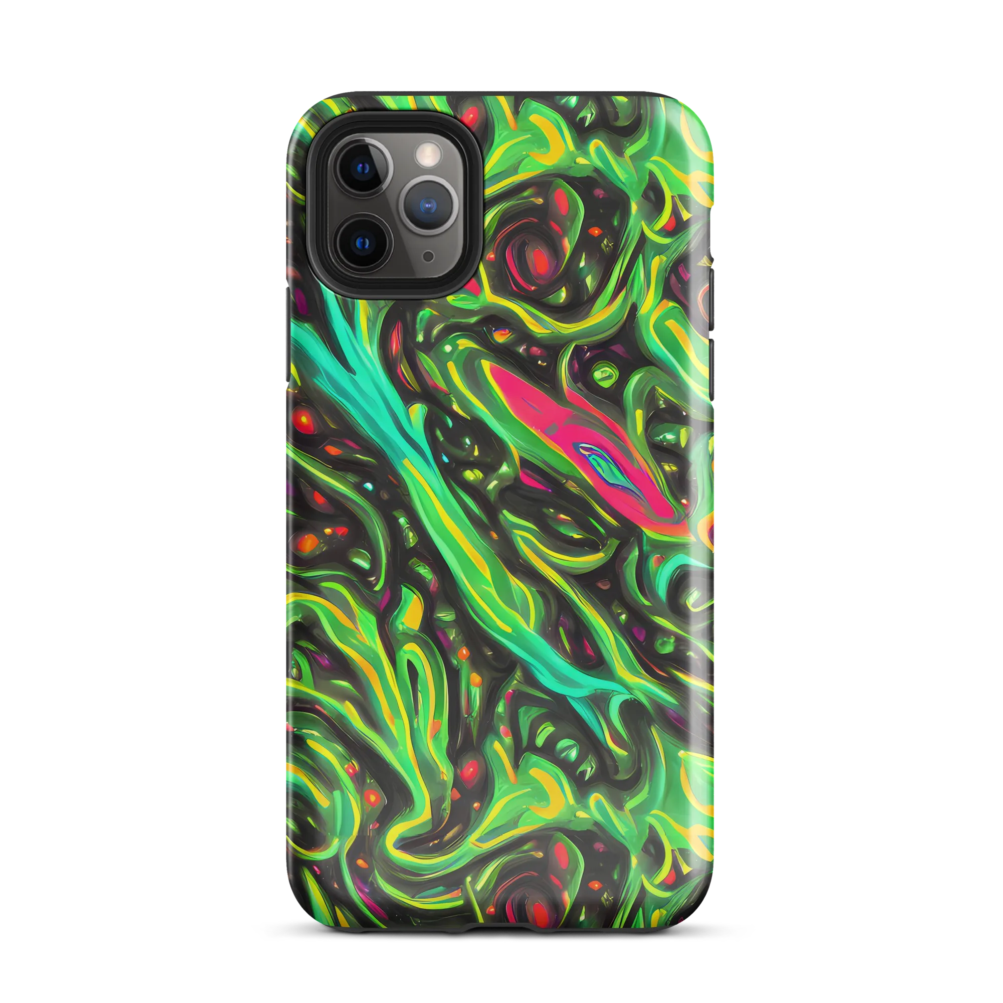 Luminous Ooze on Tough Case for iPhone® — Front