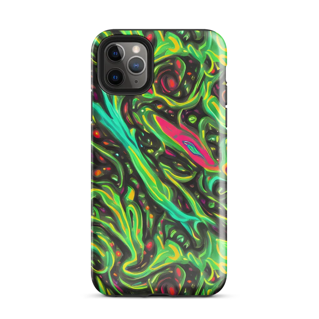 Luminous Ooze on Tough Case for iPhone® — Front