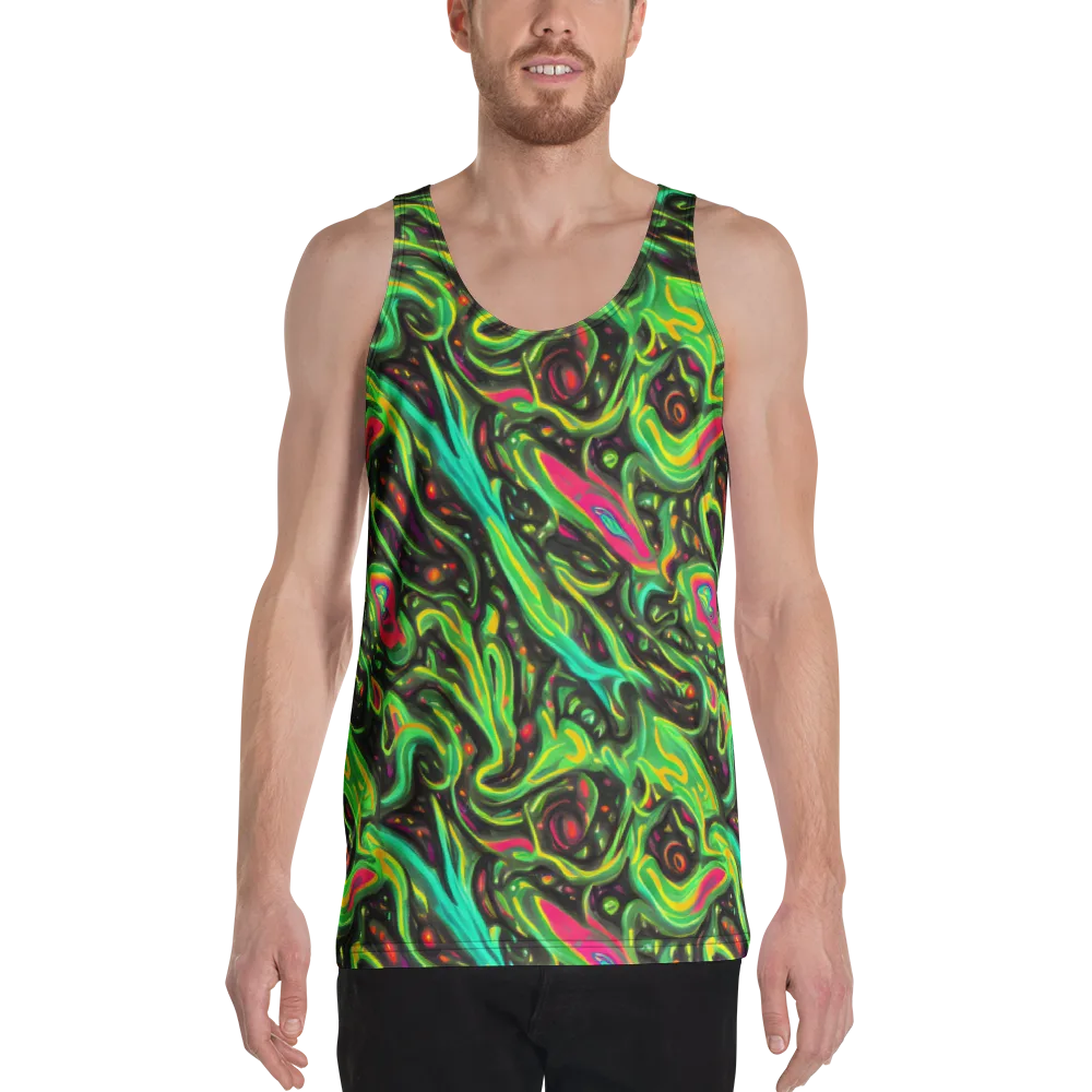 Luminous Ooze on Men's Tank Top — Front