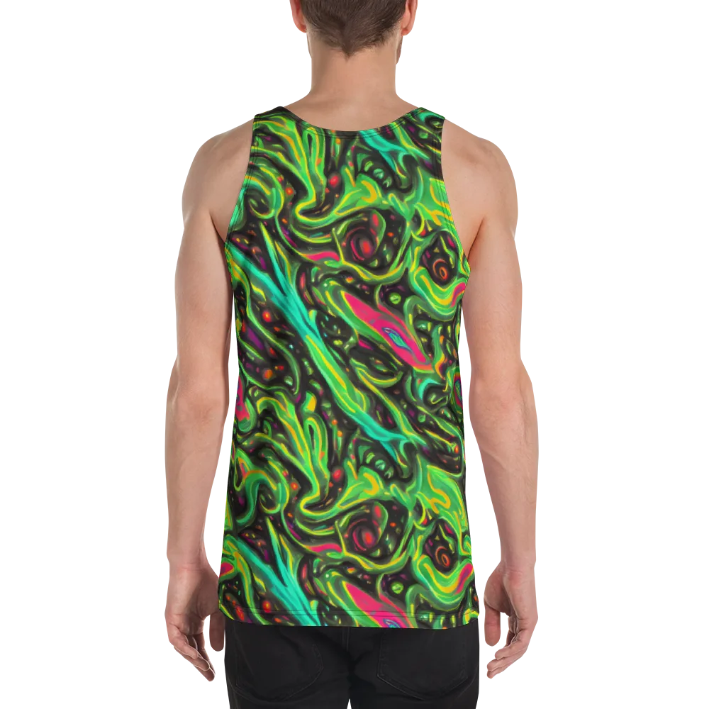 Luminous Ooze on Men's Tank Top — Back
