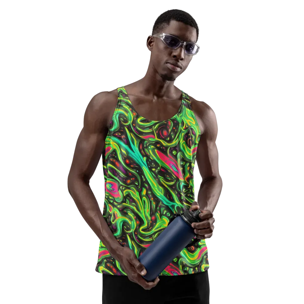 Luminous Ooze on Men's Tank Top — Front