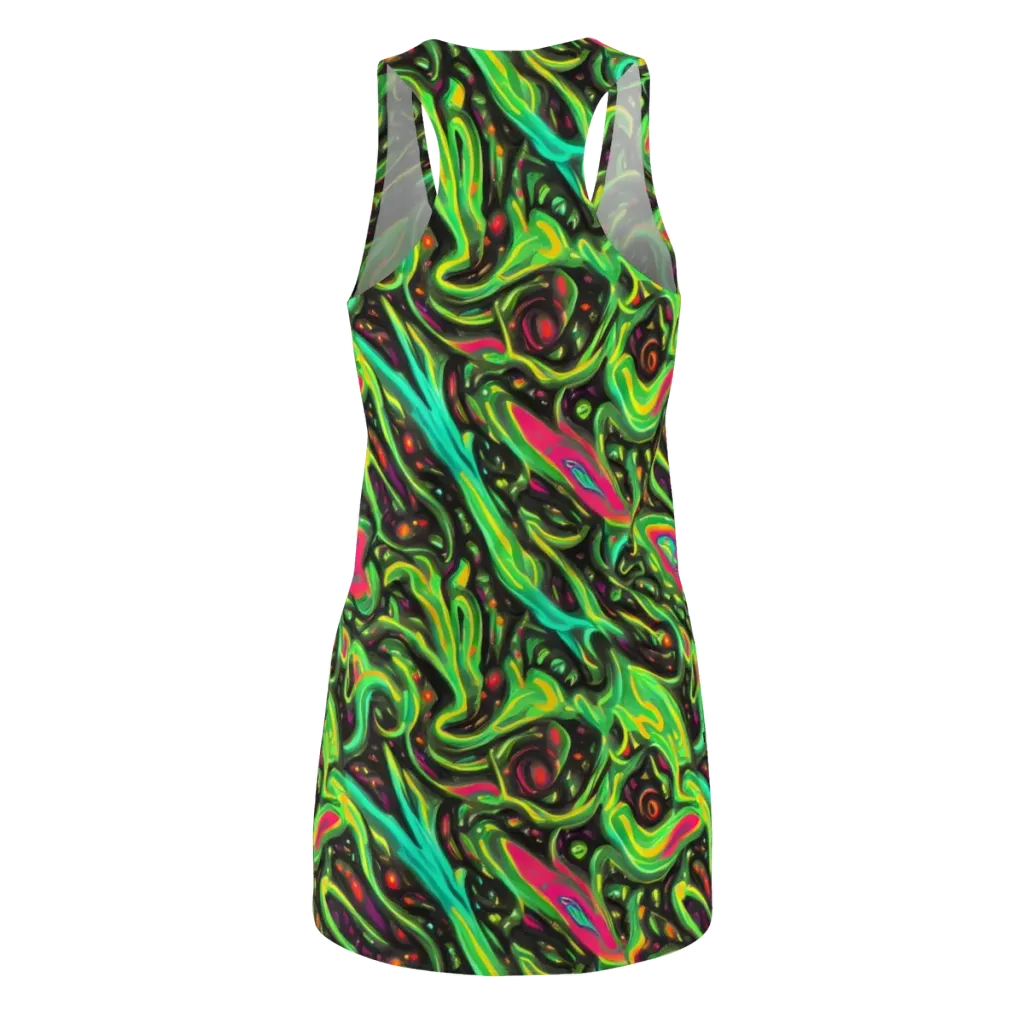 Luminous Ooze on Racerback Dress — Back