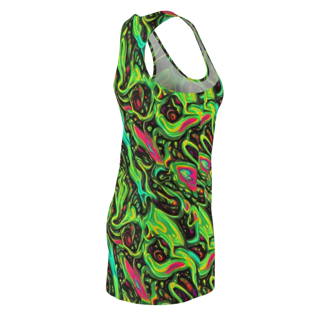 Luminous Ooze on Racerback Dress — Back Side