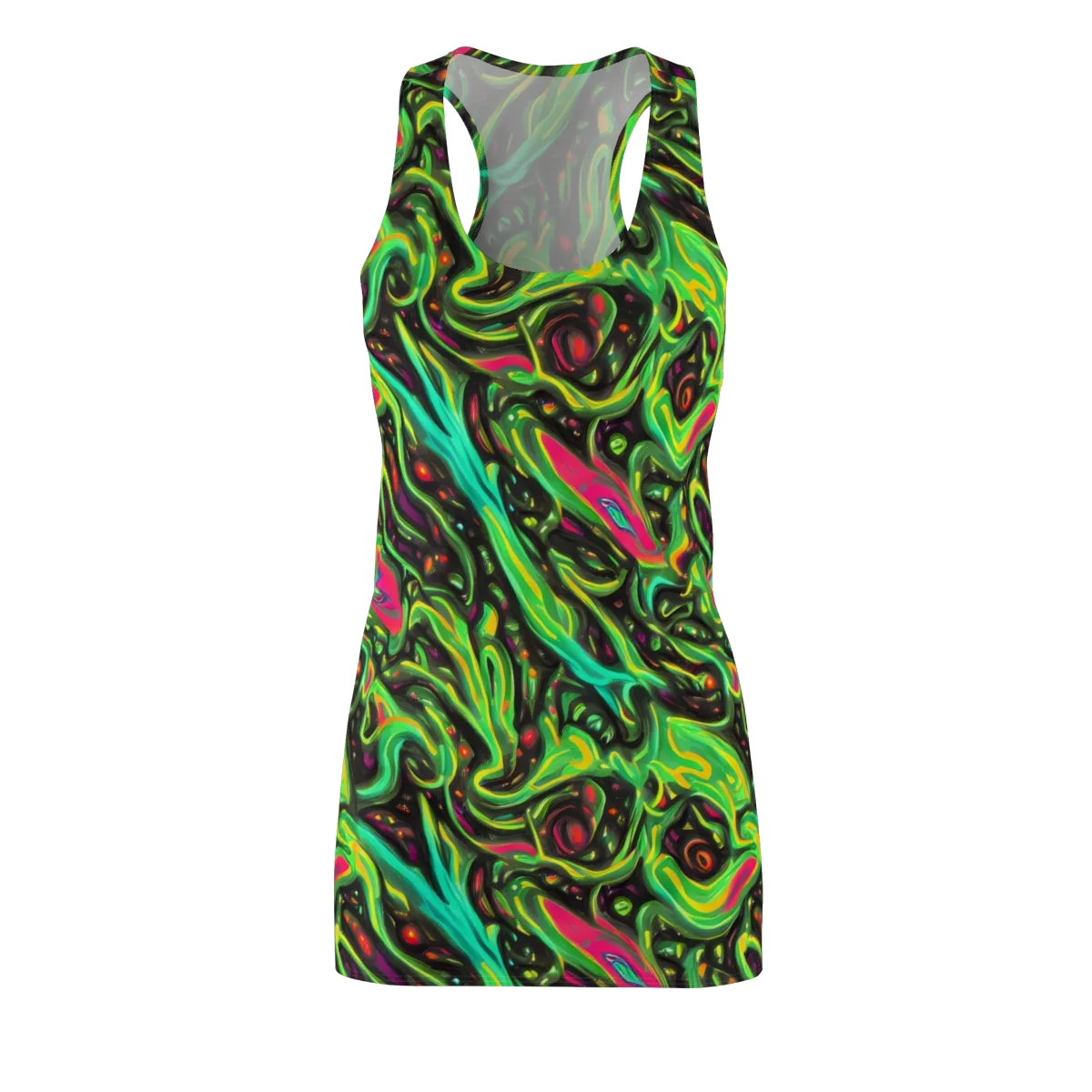 Luminous Ooze on Racerback Dress — Front