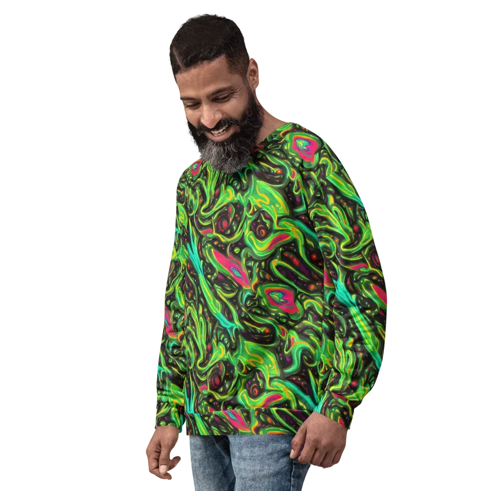 Luminous Ooze on Sweatshirt — Left Front