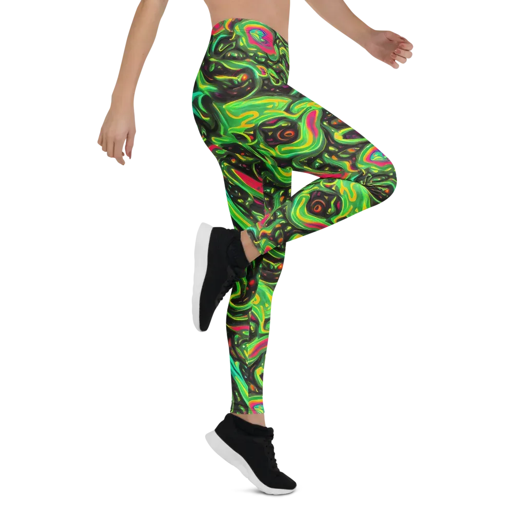 Luminous Ooze on Leggings — Right