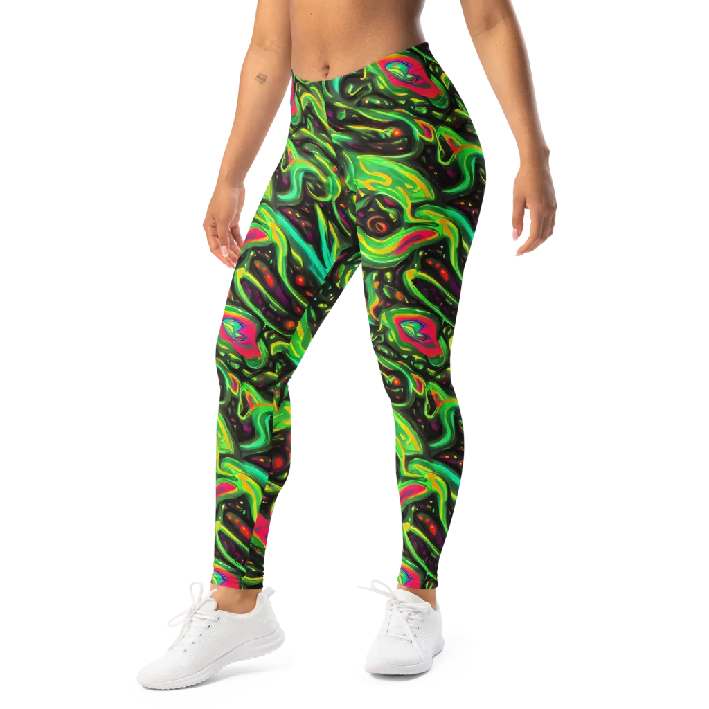 Luminous Ooze on Leggings — Left Front
