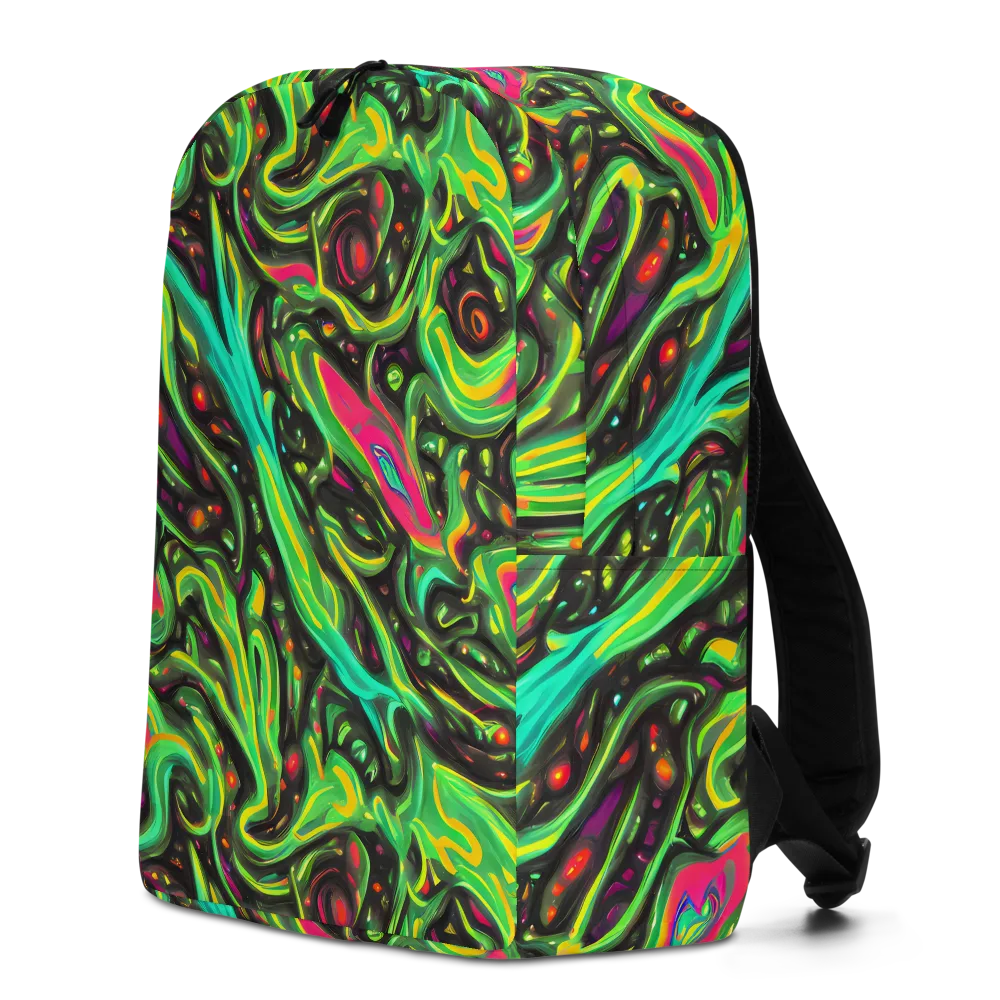 Luminous Ooze on Minimalist Backpack — Left
