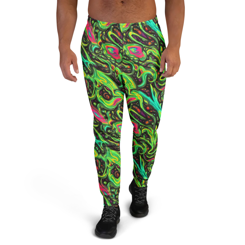 Luminous Ooze on Men's Joggers — Front