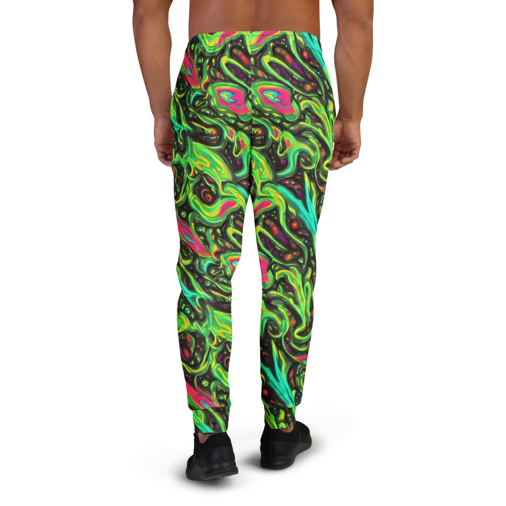 Luminous Ooze on Men's Joggers — Back
