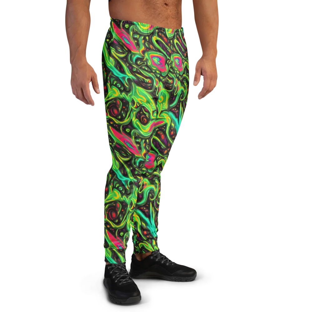 Luminous Ooze on Men's Joggers — Right