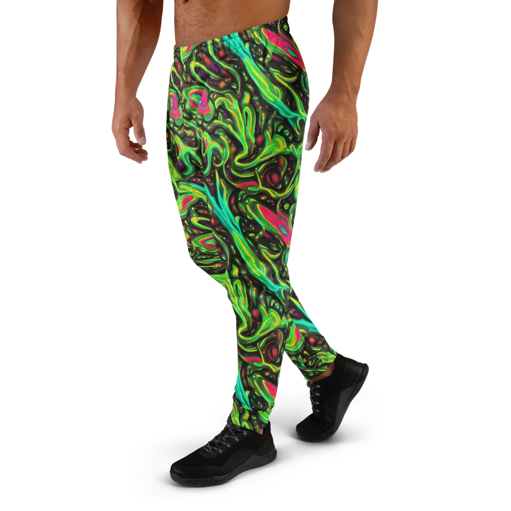 Luminous Ooze on Men's Joggers — Left