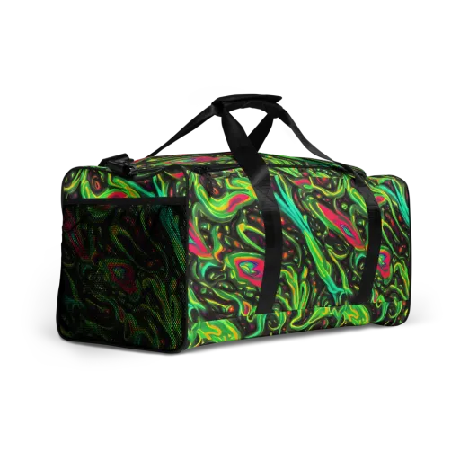 Luminous Ooze on a Duffle Bag