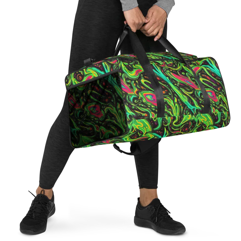 Luminous Ooze on Duffle Bag — Right Front