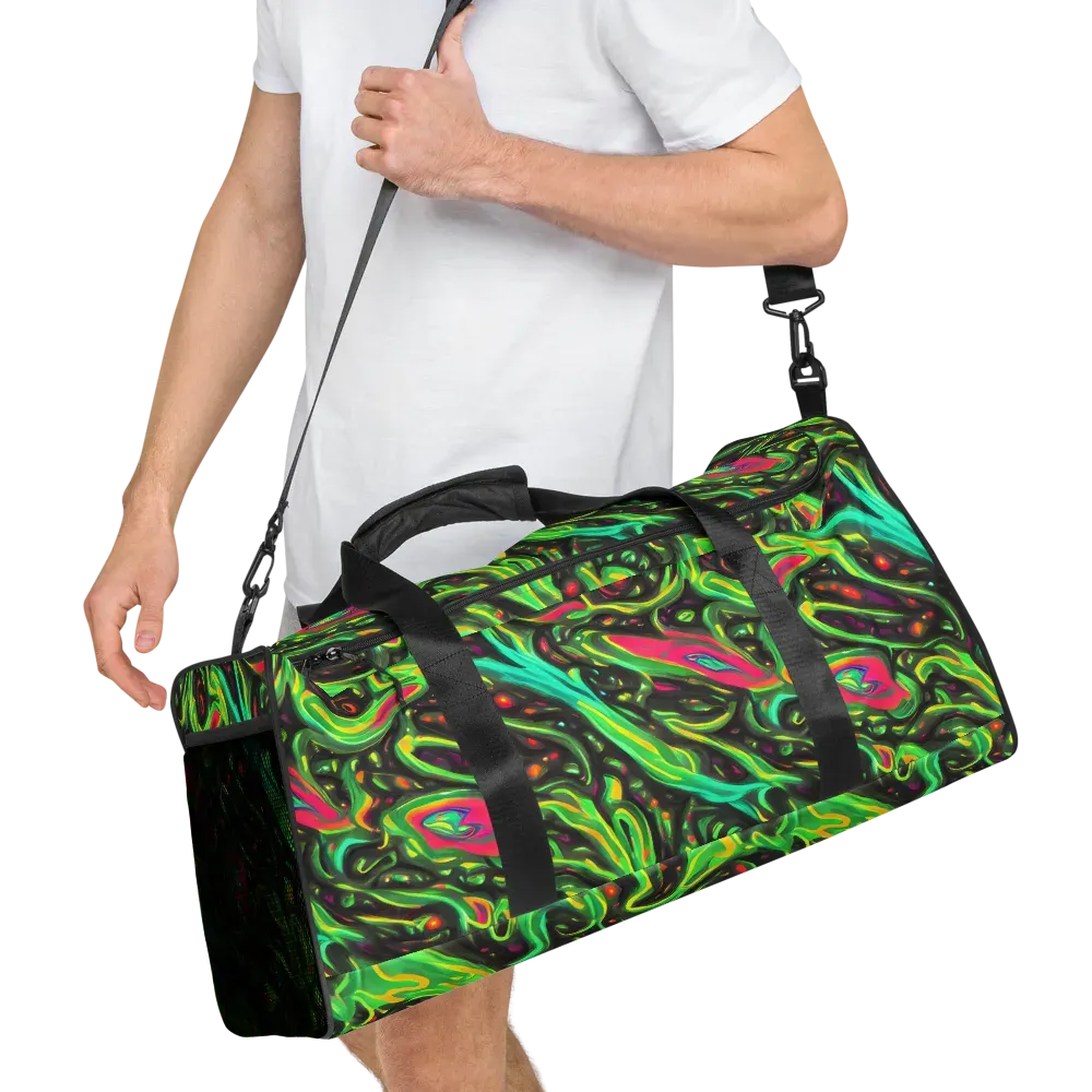 Luminous Ooze on Duffle Bag — Right Front