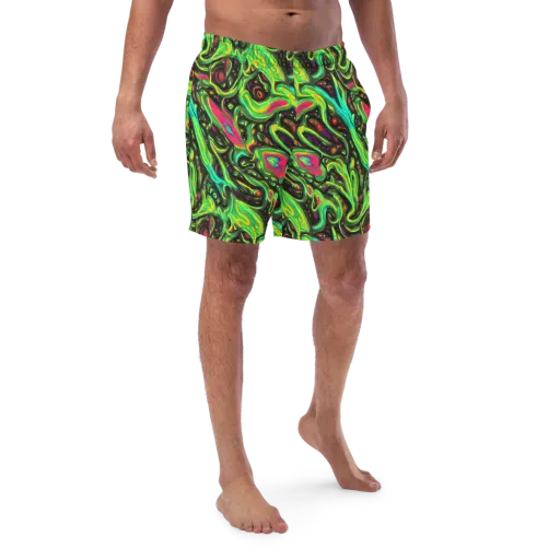 Luminous Ooze on a Swim Trunks