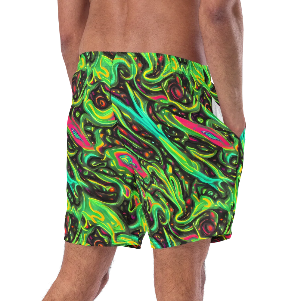 Luminous Ooze on Swim Trunks — Right Back