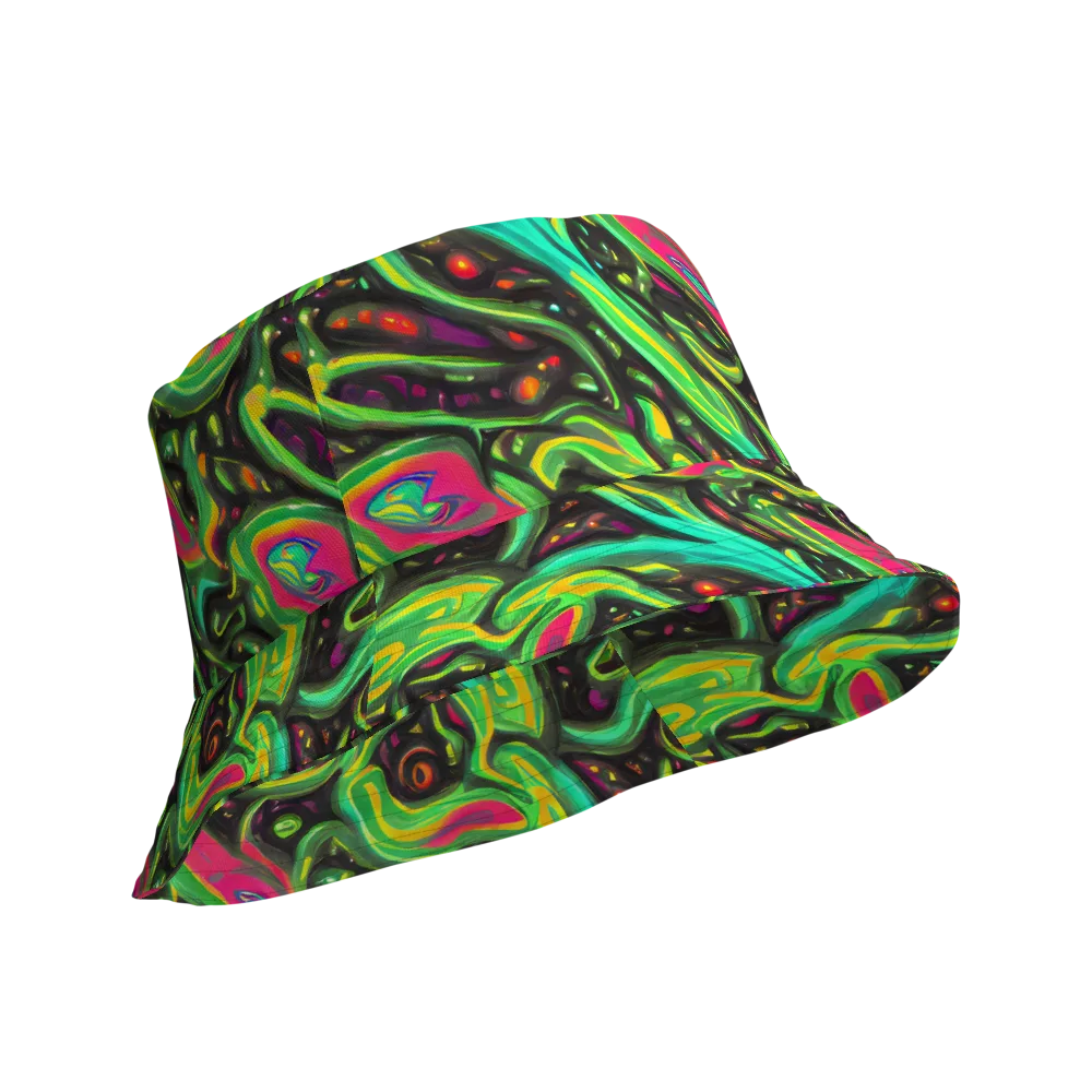 Luminous Ooze on Reversible Bucket Hat — Product details Outside