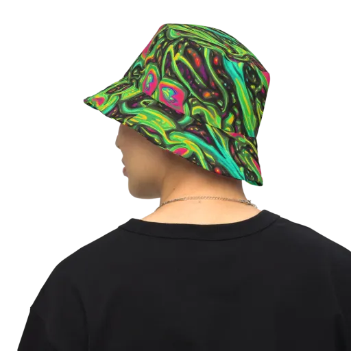 Luminous Ooze on a Reversible Bucket Hat