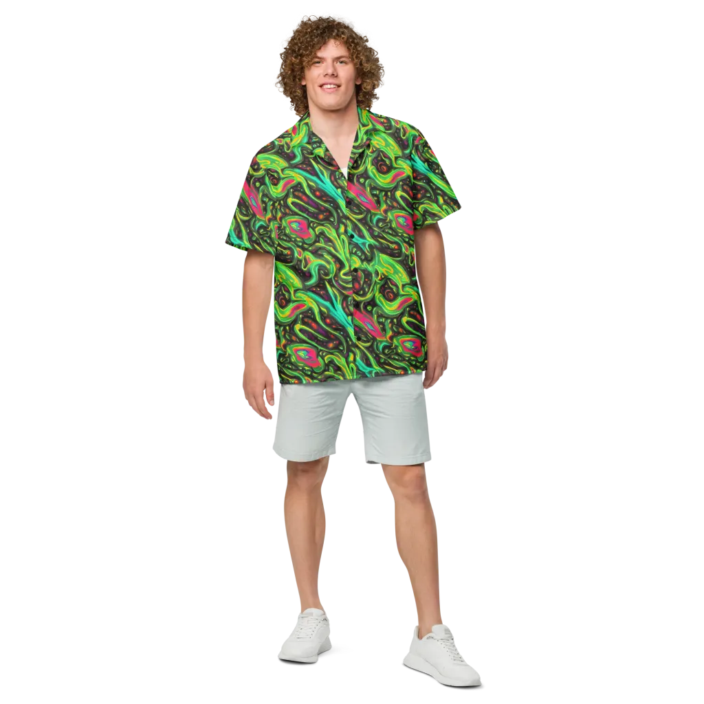 Luminous Ooze on Button Shirt — Front