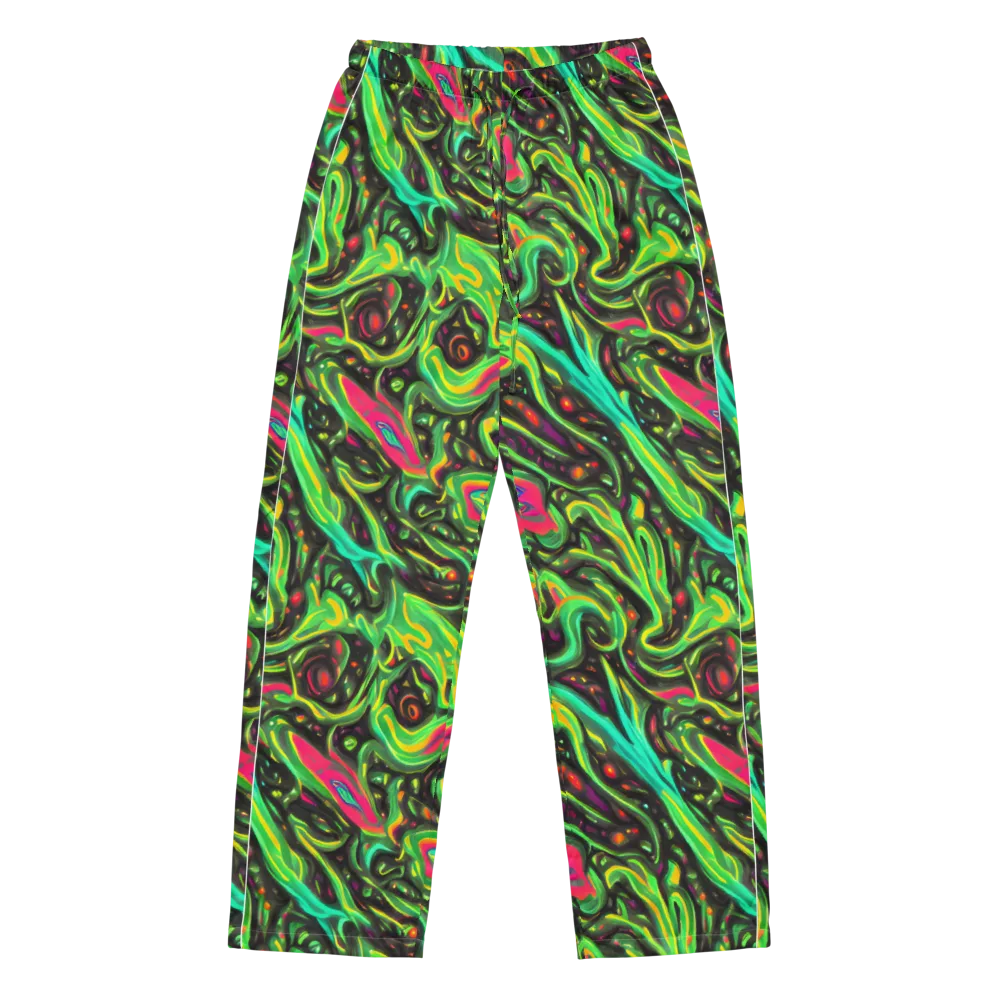 Luminous Ooze on Women's Pajama Pants — Front