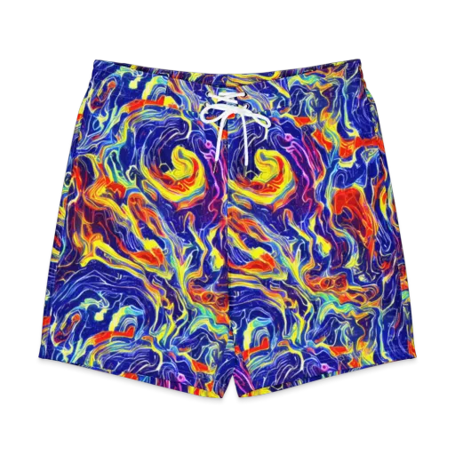 Firework Ocean on a Men's Board Shorts