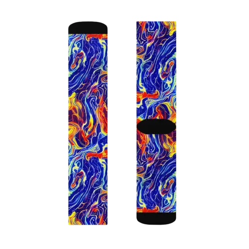 Firework Ocean on a Socks