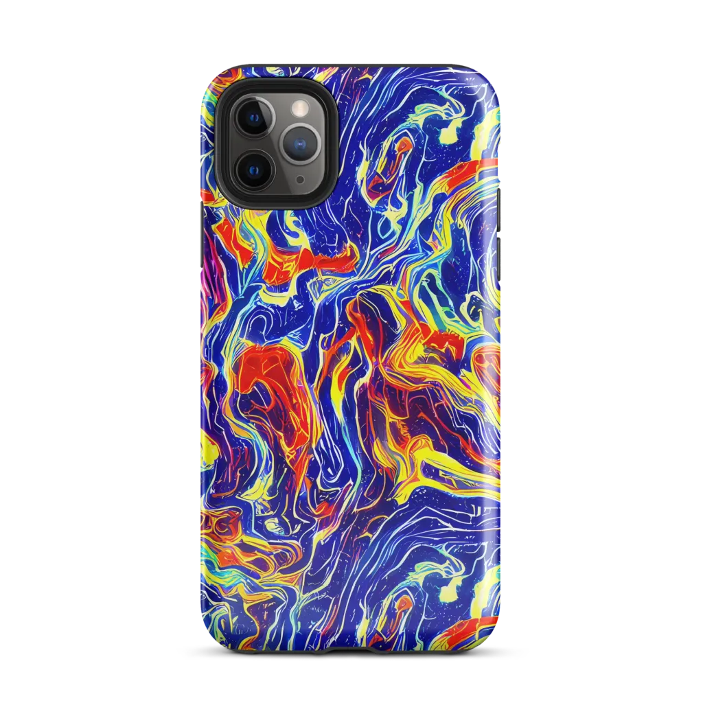 Firework Ocean on Tough Case for iPhone® — Front