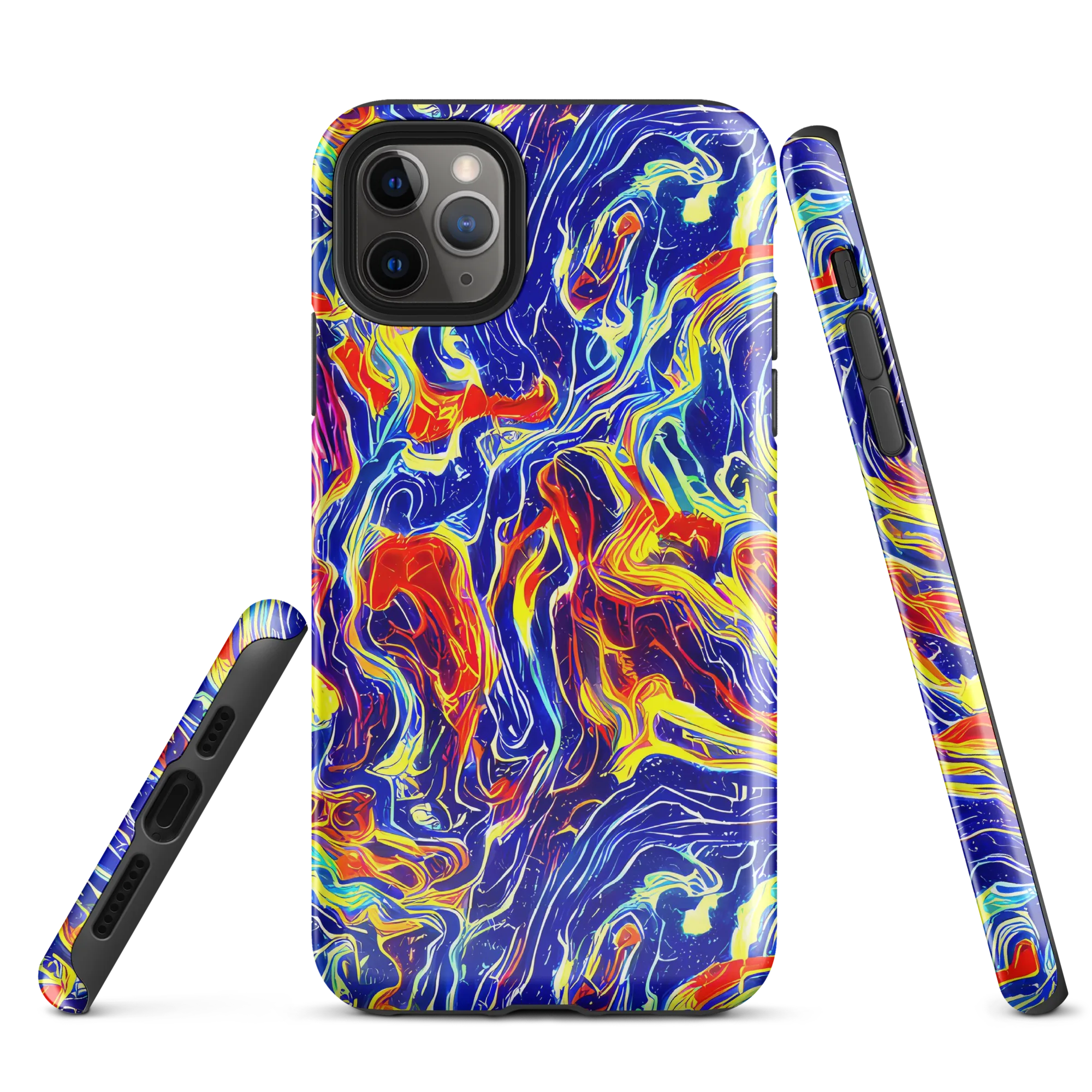 Firework Ocean on Tough Case for iPhone® — Front